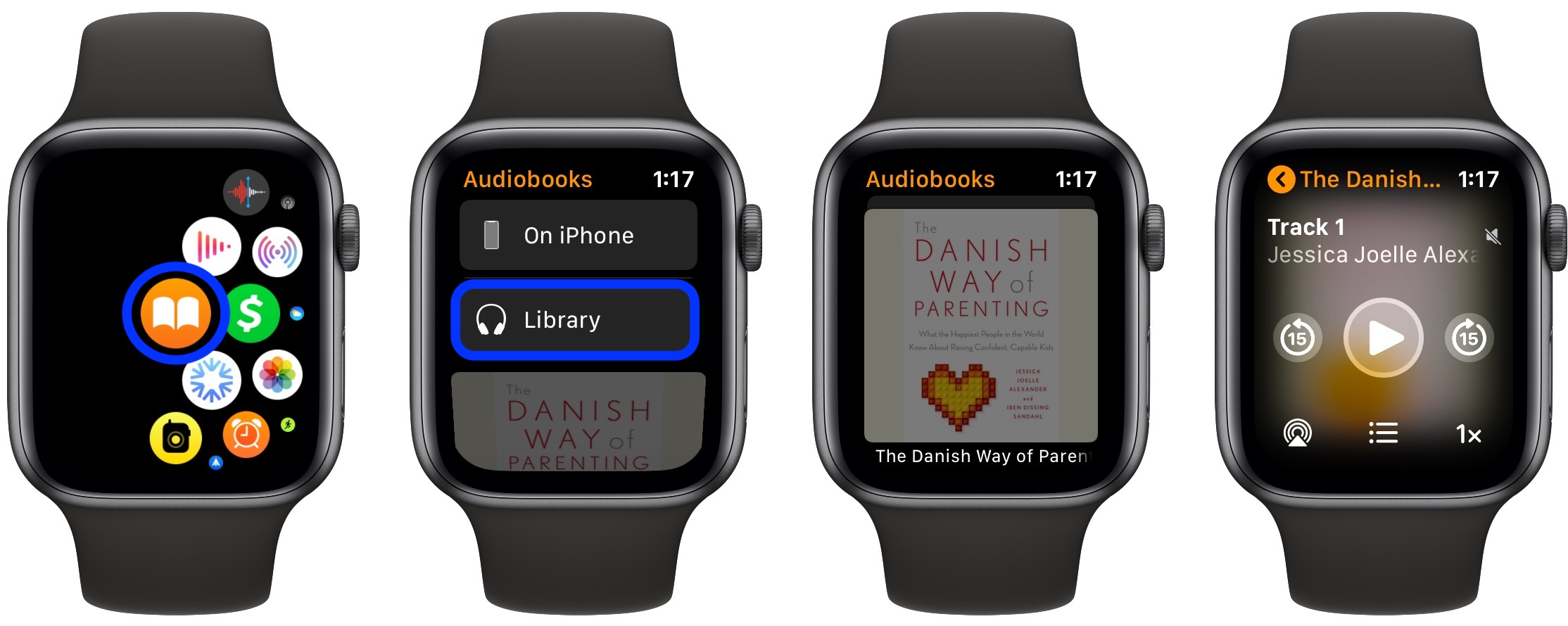 watchOS 6：如何在 Apple Watch 上播放 Apple Books 有声读物？