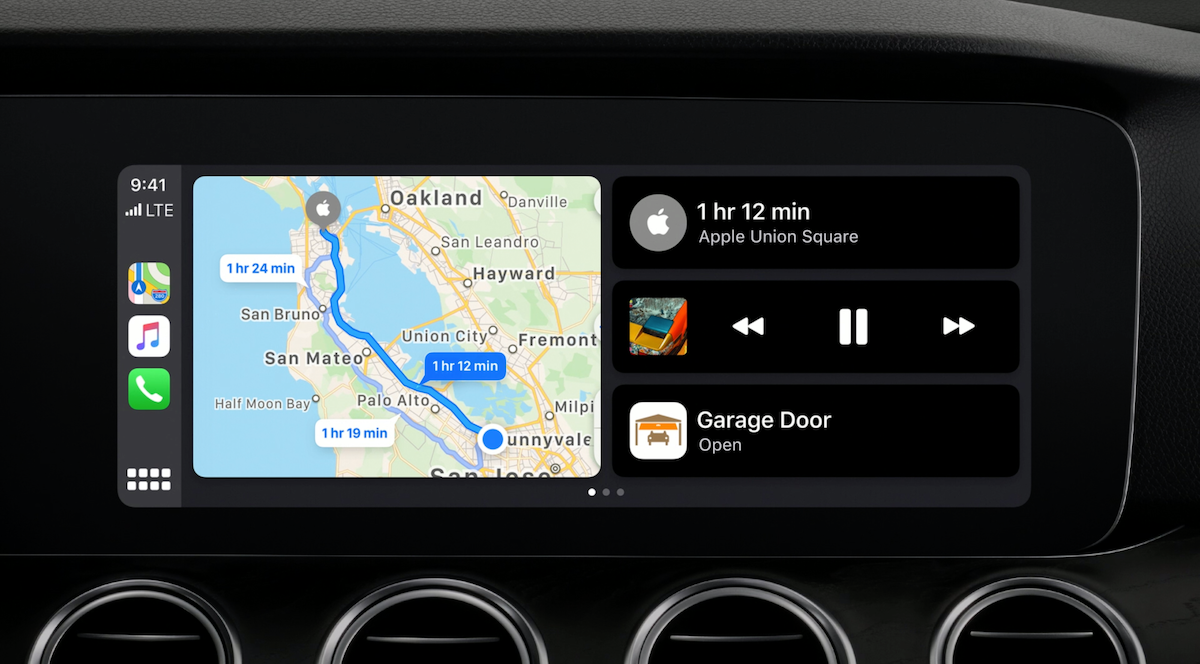 iOS 13 CarPlay 新体验：和 iPhone 一样支持暗色模式