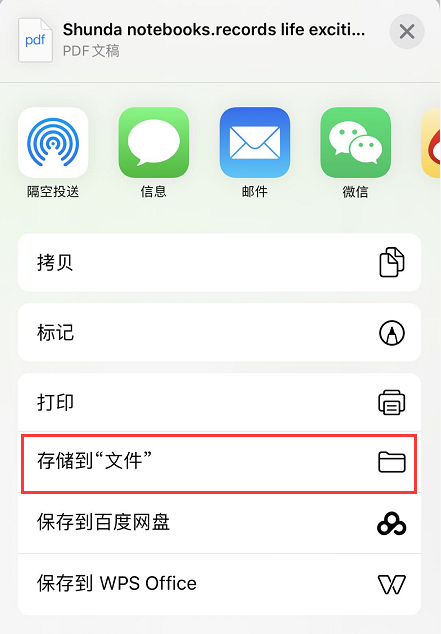 如何使用 iPhone 扫描文稿并储存为 PDF 文件？