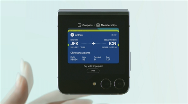三星Galaxy Z Flip5亮相：文件夹外屏系列史上最大