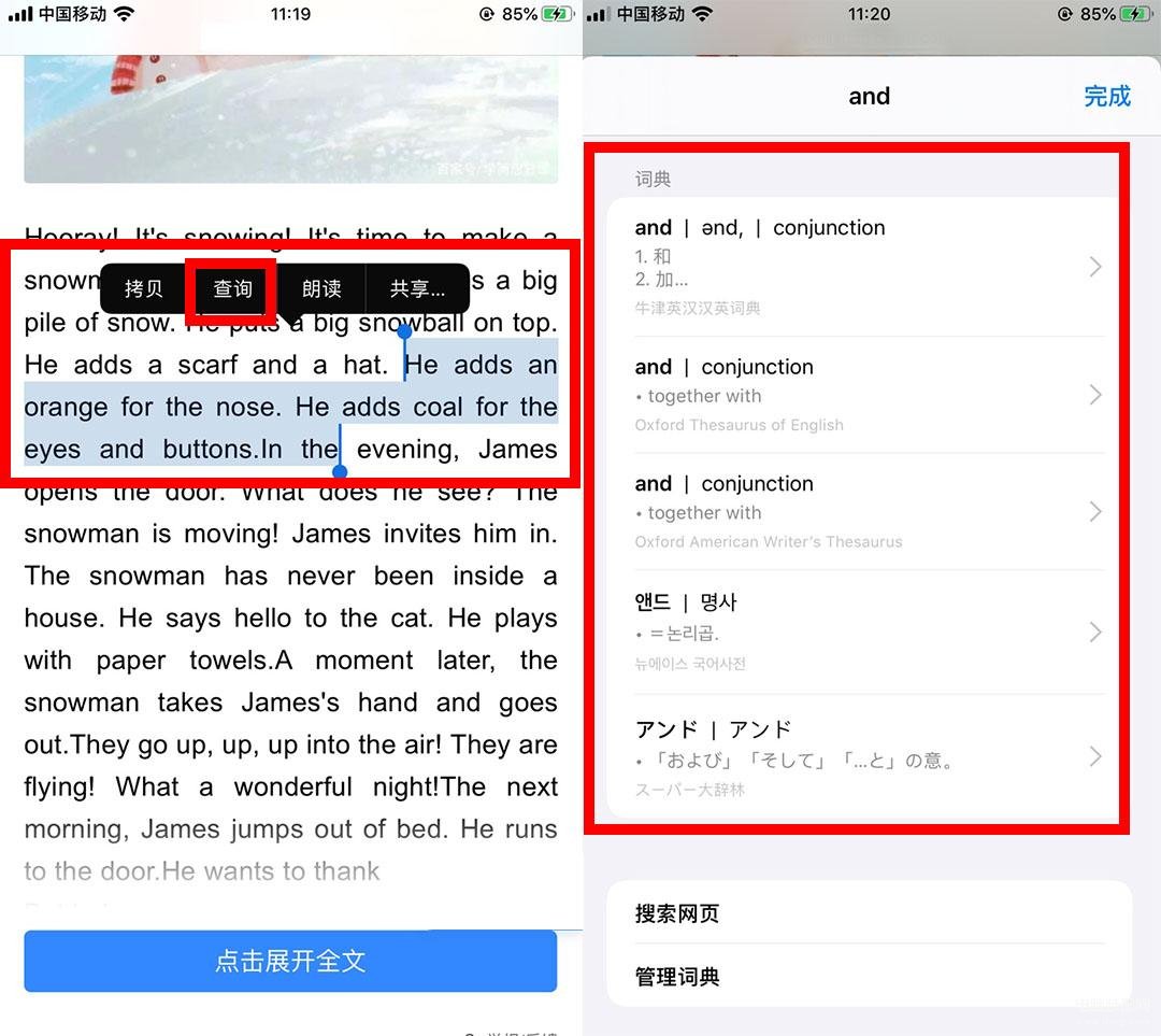 苹果手机屏幕识别自动翻译怎么弄