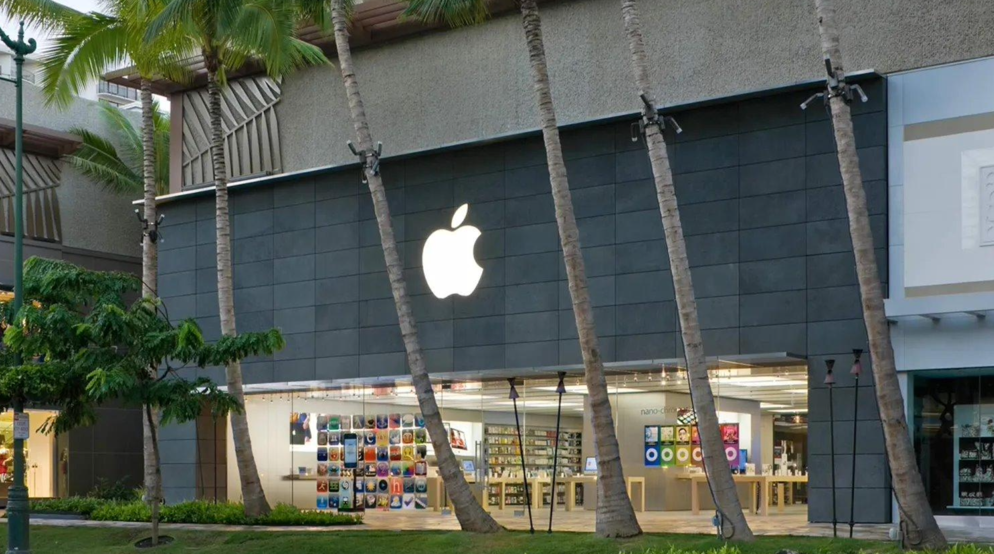 苹果 Apple Royal Hawaiian 零售店将于 1 月关闭，已营业 15 年