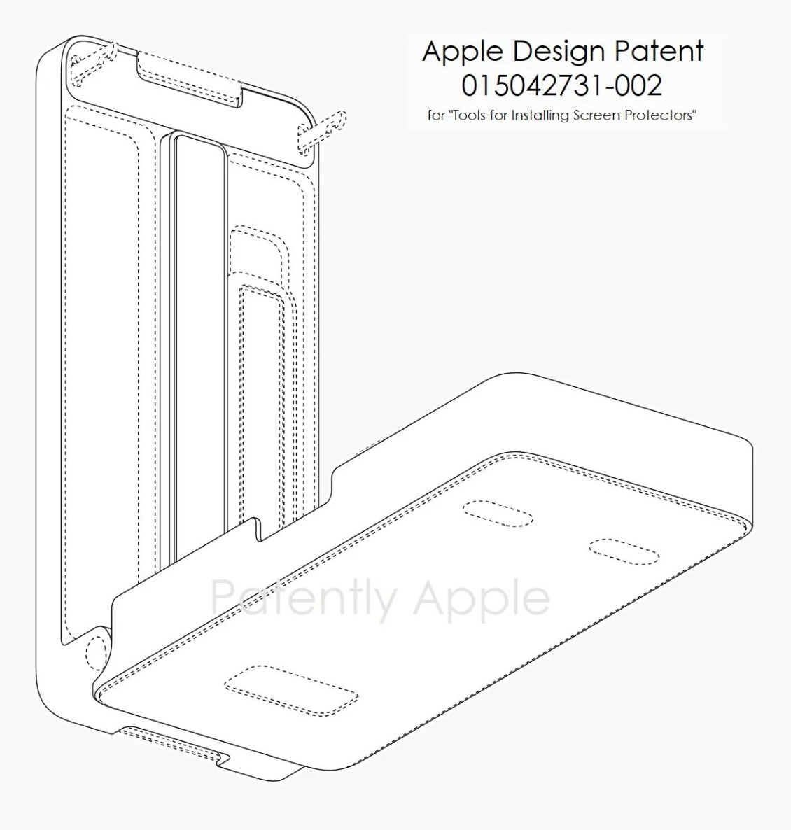 苹果新专利：为 iPhone 推出专用贴膜工具