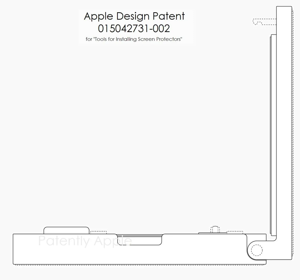 苹果新专利：为 iPhone 推出专用贴膜工具