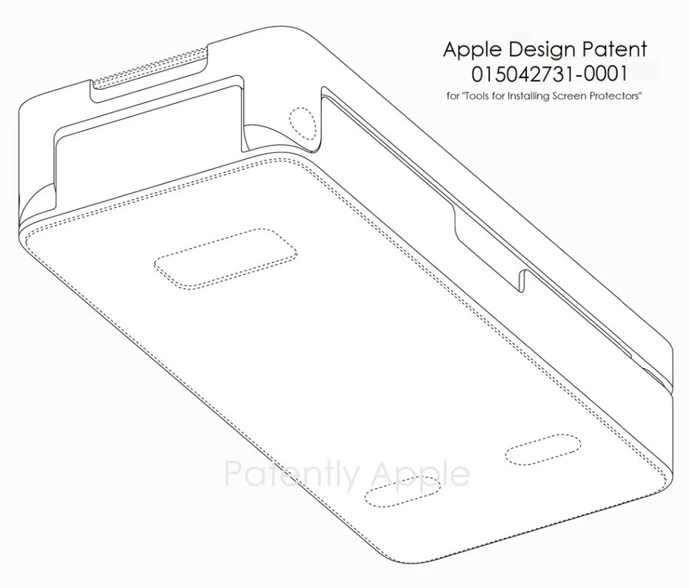 苹果新专利：为 iPhone 推出专用贴膜工具