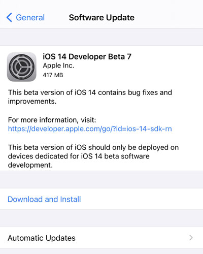 iOS14beta7描述文件下载地址