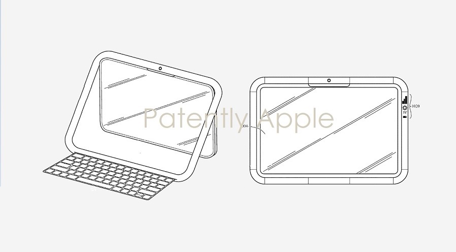 苹果新专利：可变形的二合一 iPad 设计