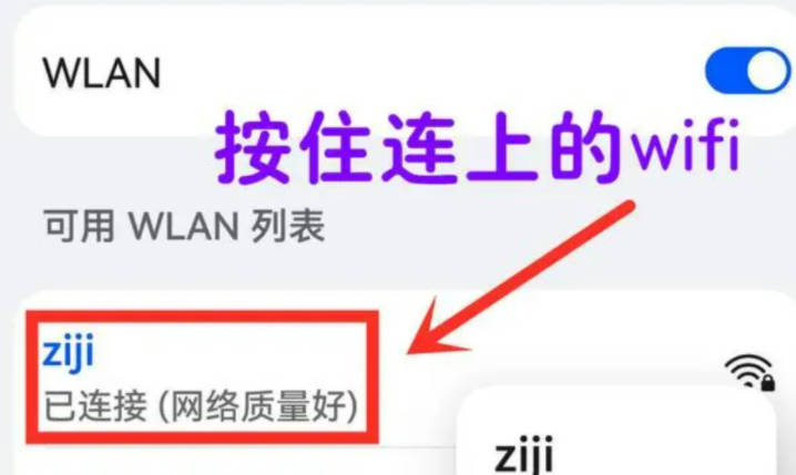 为什么手机连上wifi却上不了网解决方法(1)