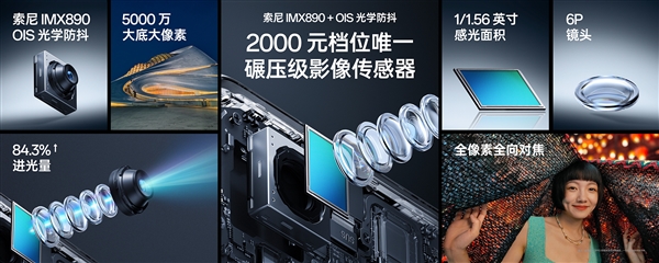 OPPO K11史上最强影像升级！高端旗舰同款传感器IMX890下放