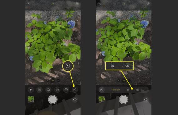 如何在iPhone相机上设置定时器
