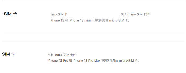 iPhone13mini支不支持双卡双待?iPhone13mini双卡双待介绍截图