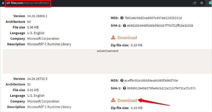 如何修复Windows11上丢失的MSVCP140.dll或VCRUNTIME140.dll？