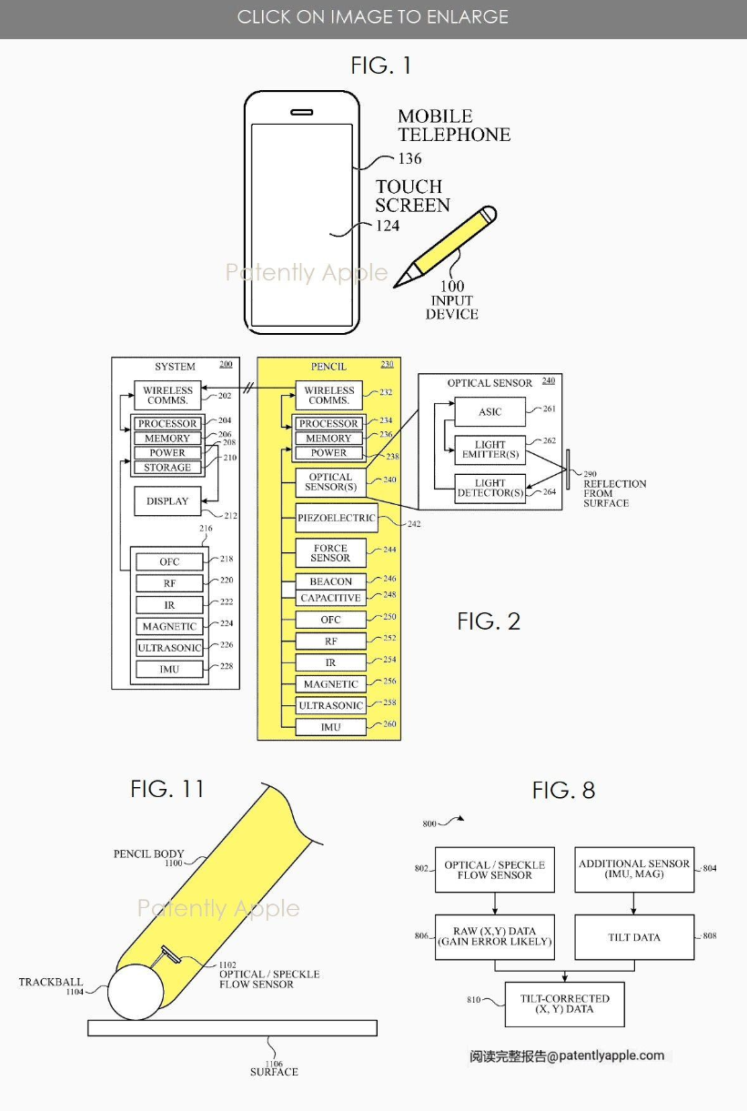 苹果新专利：暗示未来 iPhone 将支持手写笔交互