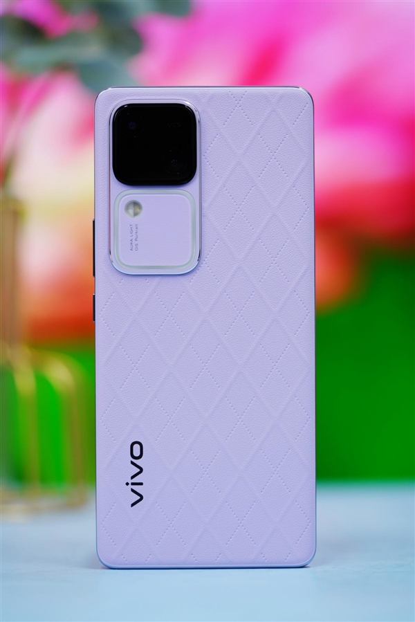 小荔枝纹素皮！vivo S18菱紫图赏