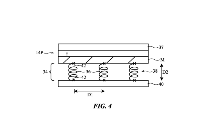 苹果折叠屏 iPhone 新专利：弹簧层缓解折叠压力和外部冲力