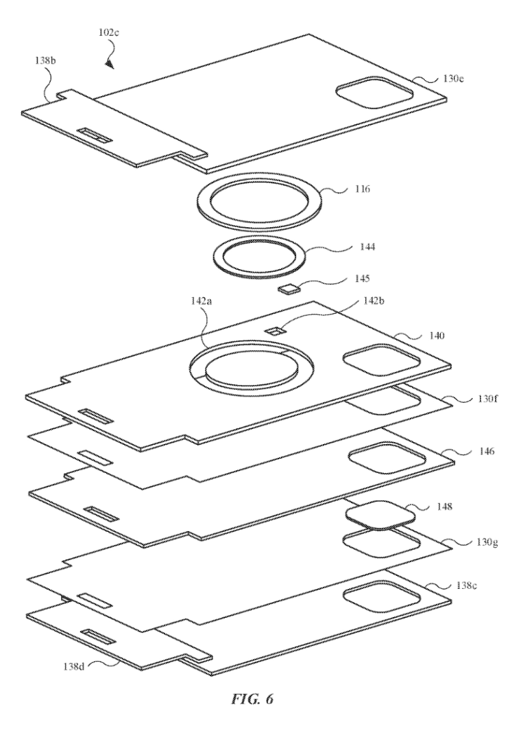 iPhone 新配件专利：可放入银行卡、通过 MagSafe 为手机充电